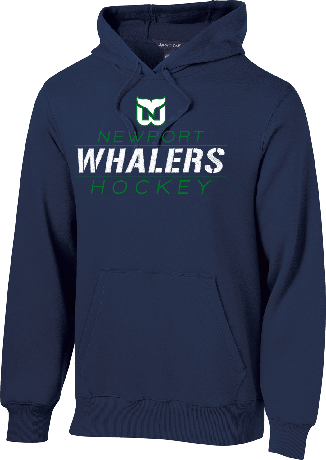 Newport Whalers Hockey Pullover Sport Hoodie