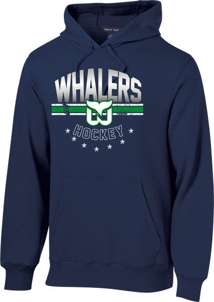 Newport Whalers Hockey Gradient Pullover Sport Hoodie