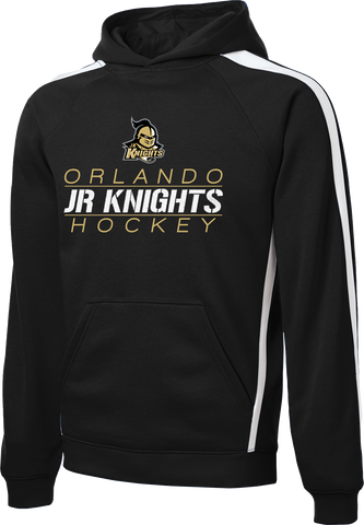 Jr. Knights Printed Stripe Pullover Hooded Sweatshirt