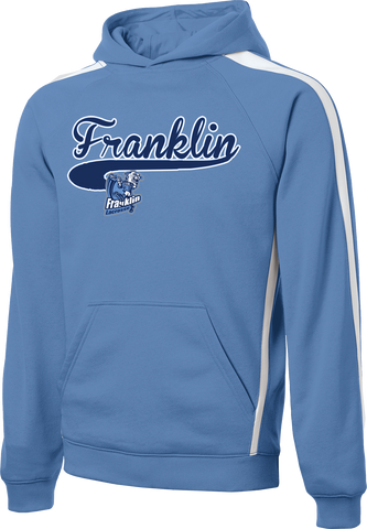 Franklin Lacrosse Printed Stripe Pullover Hooded Sweatshirt