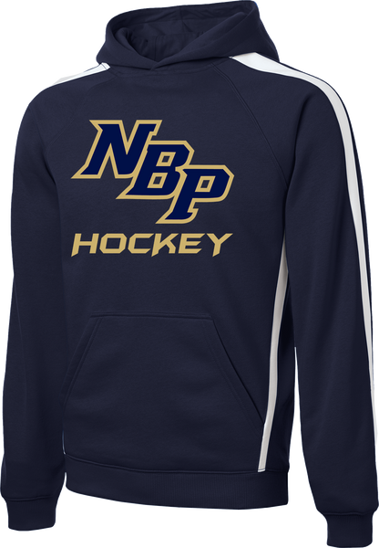 North Broward Prep Printed Stripe Pullover Hooded Sweatshirt