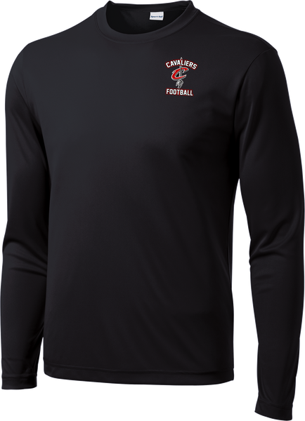 Cavaliers Football Long Sleeve Dri-Fit Tee with Player Number