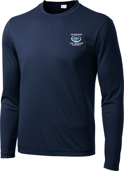 Newsome Long Sleeve Dri-Fit Tee with Player Number