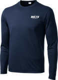 Jr. Bolts Long Sleeve Dri-Fit Tee with Player Number