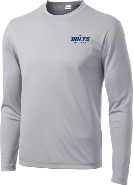Jr. Bolts Long Sleeve Dri-Fit Tee with Player Number