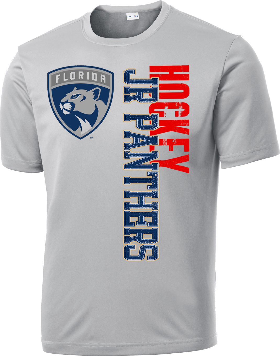 Custom Team Faded Logo Dri-Fit T-shirt with Player Number