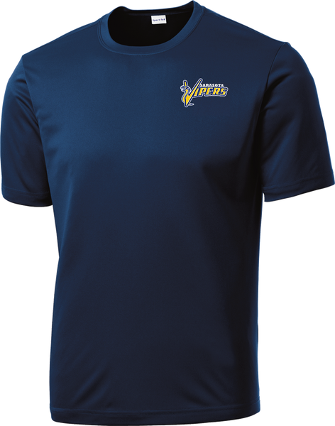 Sarasota Vipers Dri Fit Tee w/ Player Number