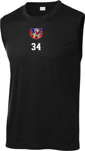 Vipers Sleeveless Dri Fit Shirt w/ Player #