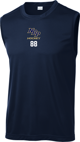 North Broward Prep Sleeveless Dri Fit Shirt w/ Player #