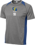 Cypress Bay Heather Colorblock Contender Tee w/ Player Number