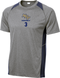 North Broward Prep Heather Colorblock Contender Tee w/ Player Number