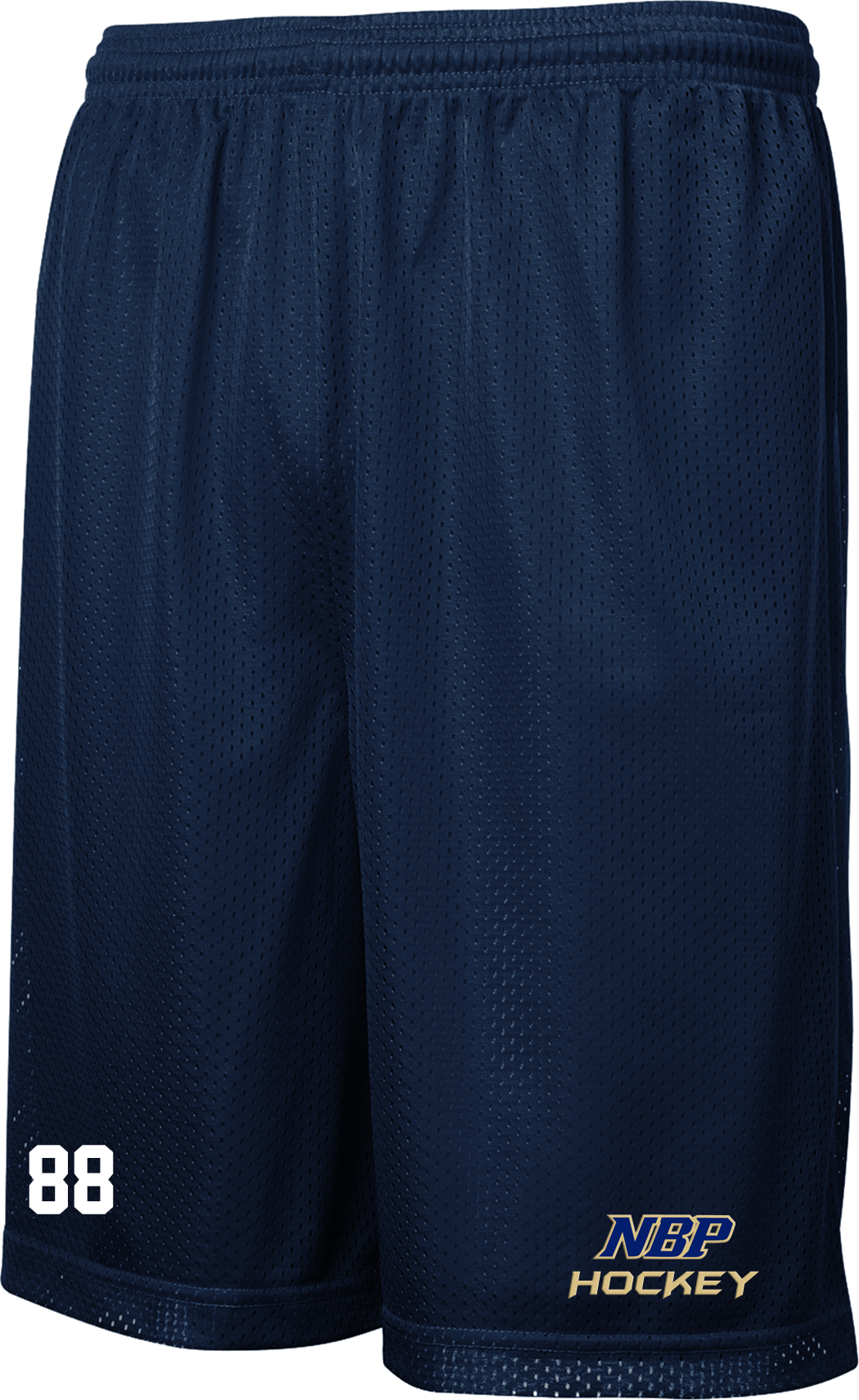North Broward Prep Classic Mesh Shorts w/ Player #