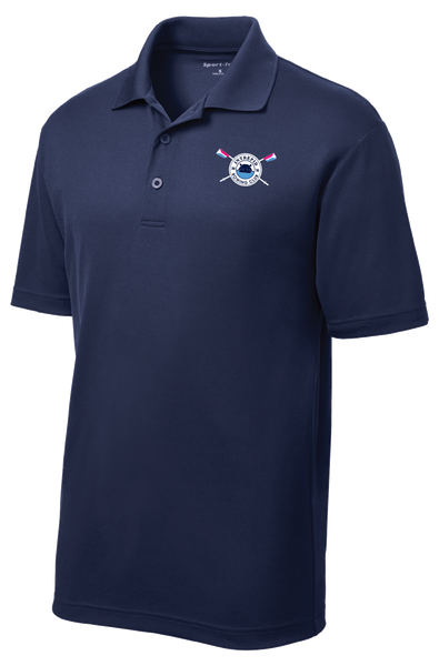 Intrepid Rowing Club Contrast Stitch Micropique Polo