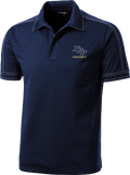North Broward Prep Contrast Stitch Micropique Polo