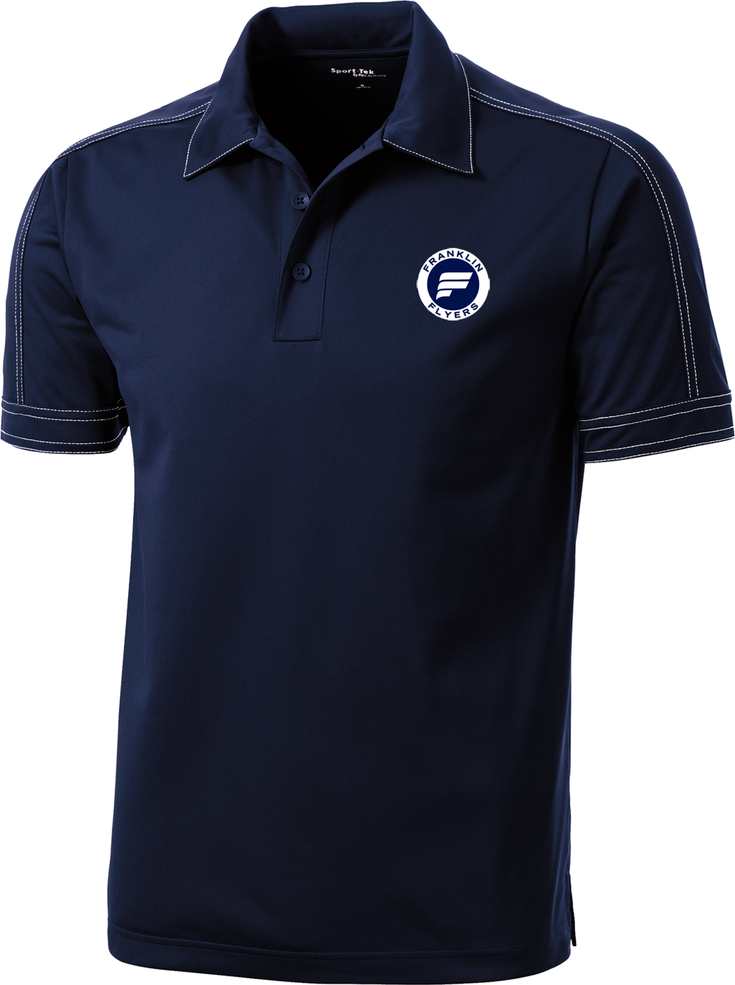 Franklin Flyers Contrast Stitch Micropique Polo