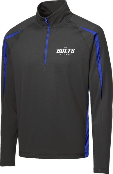 Jr. Bolts Stretch 1/2-Zip Colorblock Pullover