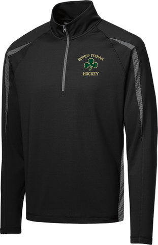 Bishop Feehan Stretch 1/2-Zip Colorblock Pullover