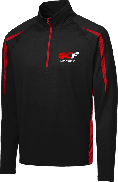 Gulf Coast Flames Stretch 1/2-Zip Colorblock Pullover