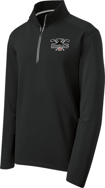 Admirals Hockey Sport-Wick Textured 1/4-Zip Pullover
