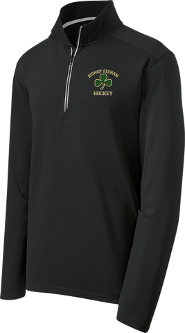 Bishop Feehan Sport-Wick Textured 1/4-Zip Pullover