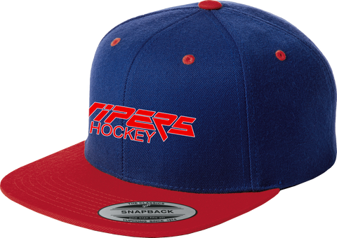 Vipers Team Colors Snapback Flatbill Cap