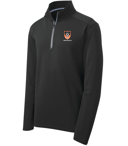 SHS Soccer Sport-Wick Textured 1/4-Zip Pullover