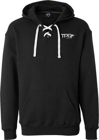 TPR Hockey Logo Lace Up Hoodie