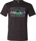 Newport Whalers Hockey Triblend T-Shirt