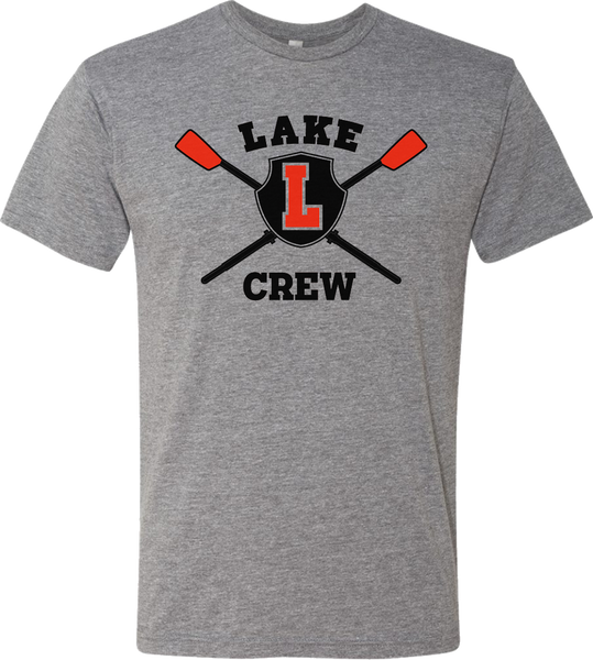 Lake Crew Logo Triblend T-Shirt