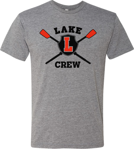 Lake Crew Logo Triblend T-Shirt