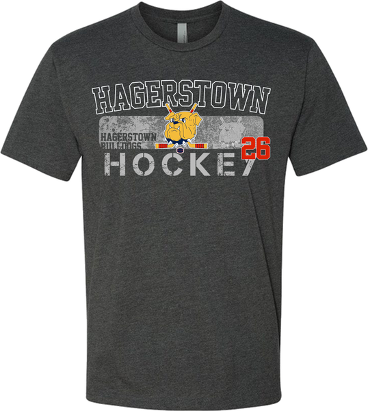 Hagerstown Bulldogs Hockey Triblend T-shirt