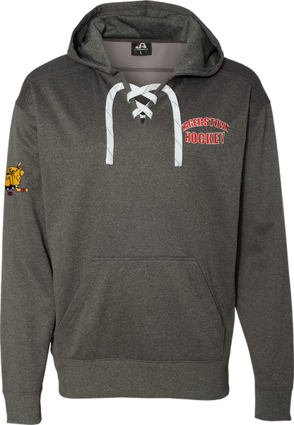Hagerstown Bulldogs Hockey Lace Polyester Hoodie
