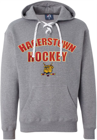 Hagerstown Bulldogs Hockey Lace Hoodie w/ Player Number