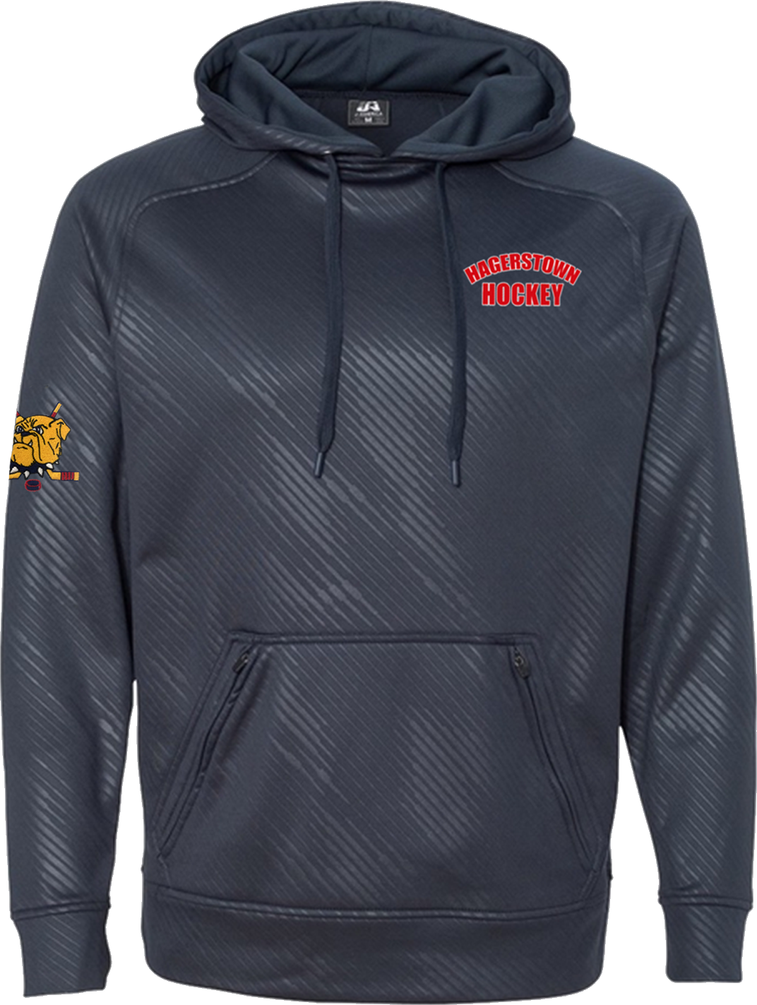 Hagerstown Bulldogs Hockey Volt Polyester Fleece Hood