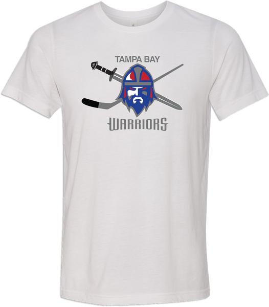 Jr. Warriors Hockey Logo T-shirt with Player Number
