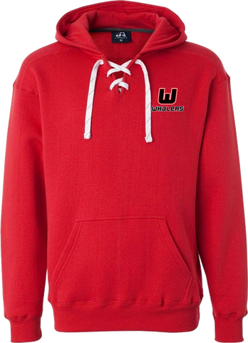 Middlesex Whalers Hockey Lace Hoodie