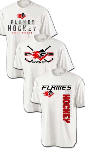Flames Hat Trick Dri-Fit Custom T-Shirt Set