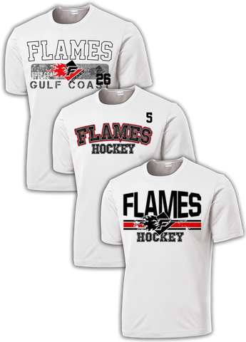 Gulf Coast Flames Hat Trick Dri-Fit Custom T-Shirt Set