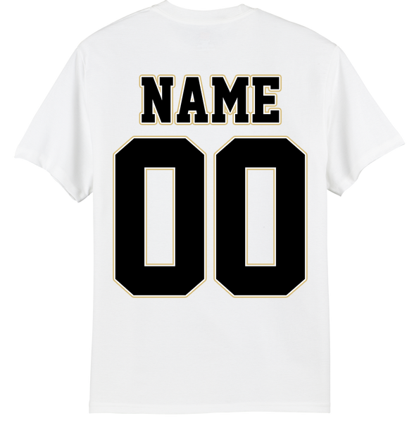 Wake Forest Large Number T-shirt with Player Number