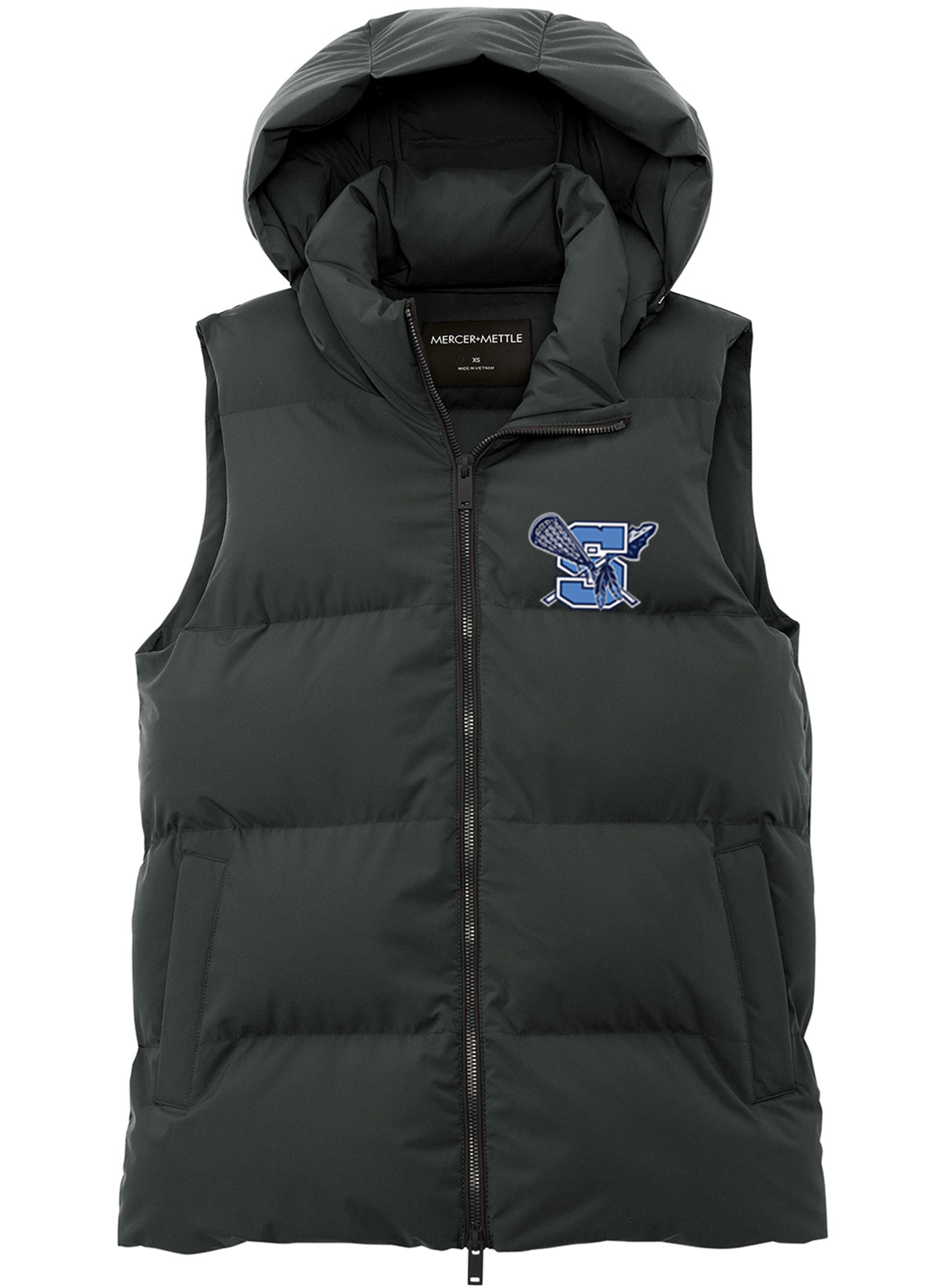 Warriors Lacrosse Ladies Puffy Vest