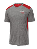 Asolo Rep Tri-Blend Wicking Draft Tee with Mesh Panels