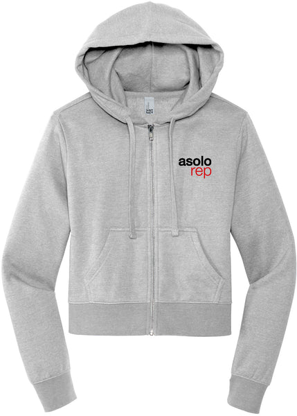 Asolo Rep Cropped Zip Hoodie
