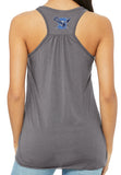 Warriors Lacrosse Is My Favorite Season Ladies Bella Flowy Racerback Tank