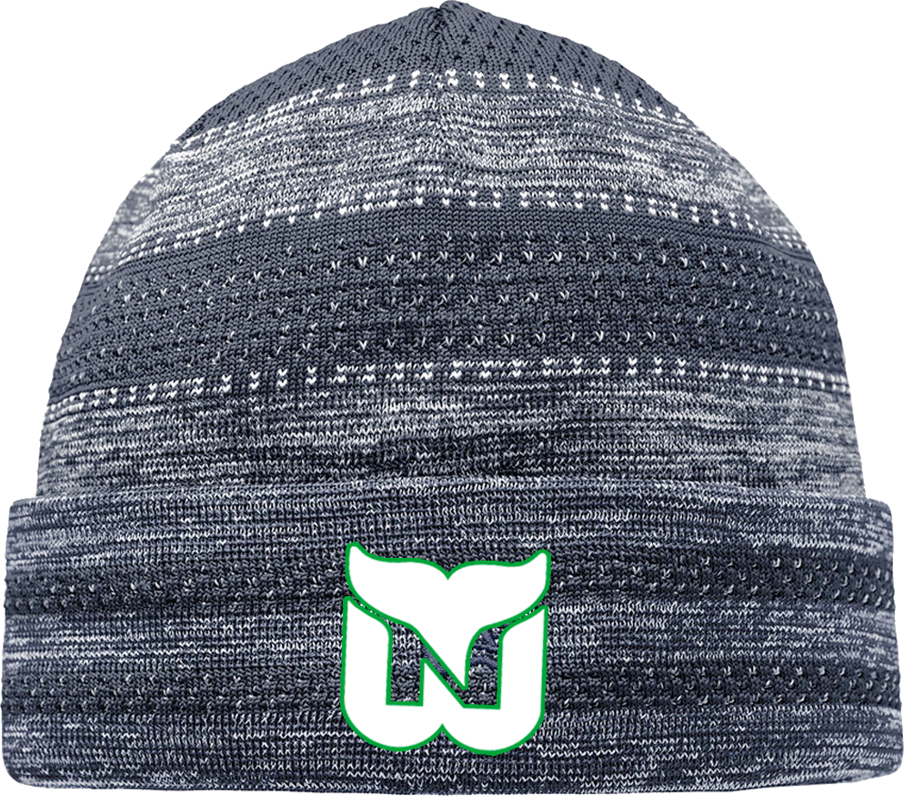 Newport Whalers Hockey NewEra On-Ice Knit Beanie