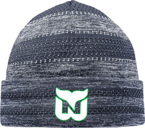 Newport Whalers Hockey NewEra On-Ice Knit Beanie