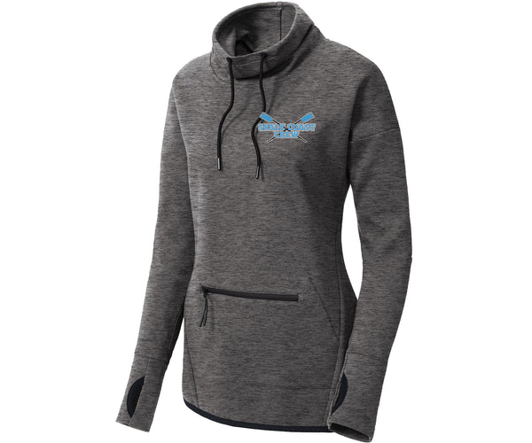 Space Coast Crew Ladies Triumph Cowl Neck Pullover