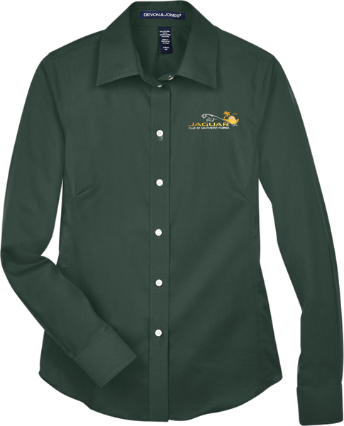 Jaguar Club of Southwest Florida Ladies Solid Stretch Twill
