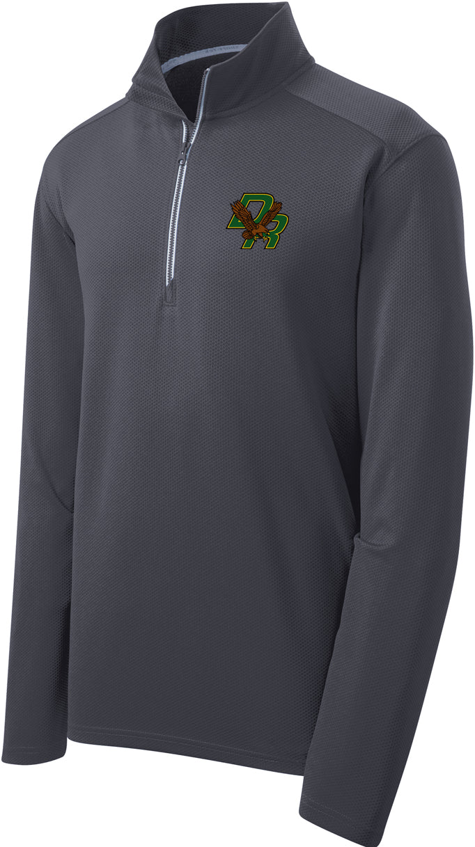 Dighton-Rehoboth Mens Sport-Wick Textured 1/4-Zip Pullover