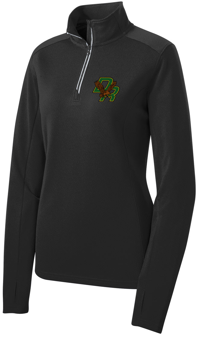 Dighton-Rehoboth Ladies Sport-Wick Textured 1/4-Zip Pullover