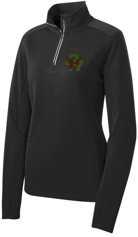 Dighton-Rehoboth Ladies Sport-Wick Textured 1/4-Zip Pullover